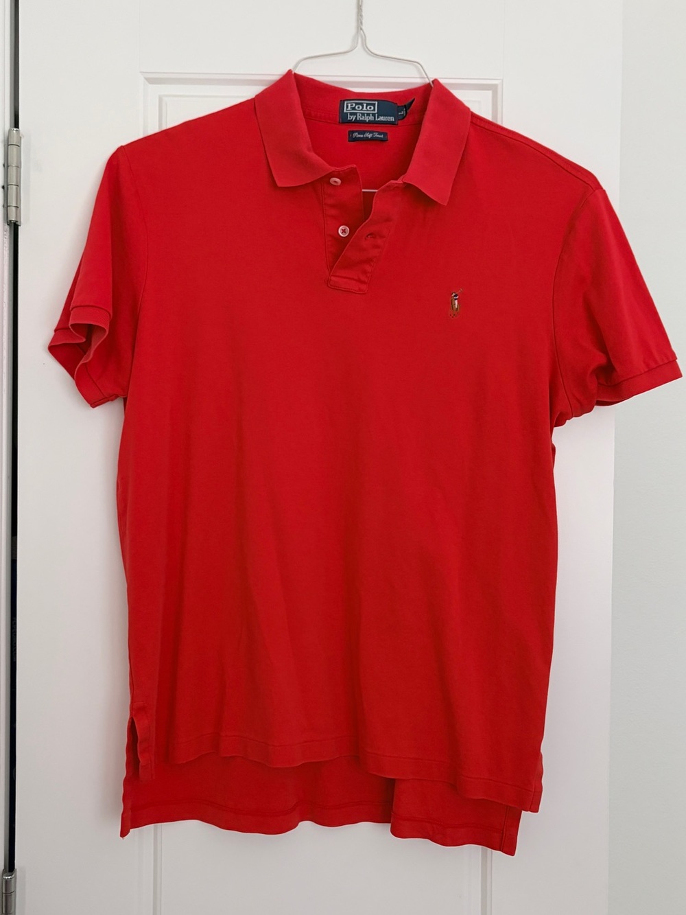 Ralph Lauren Men’s Red Short-Sleeve Polo Colored Pony